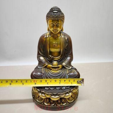 釈迦牟尼仏像 銅製 仏像 彫刻 置物 開運 風水 釈迦牟尼仏像 銅製 仏像 彫刻 置物 開運 風水gy1216 - メルカリ