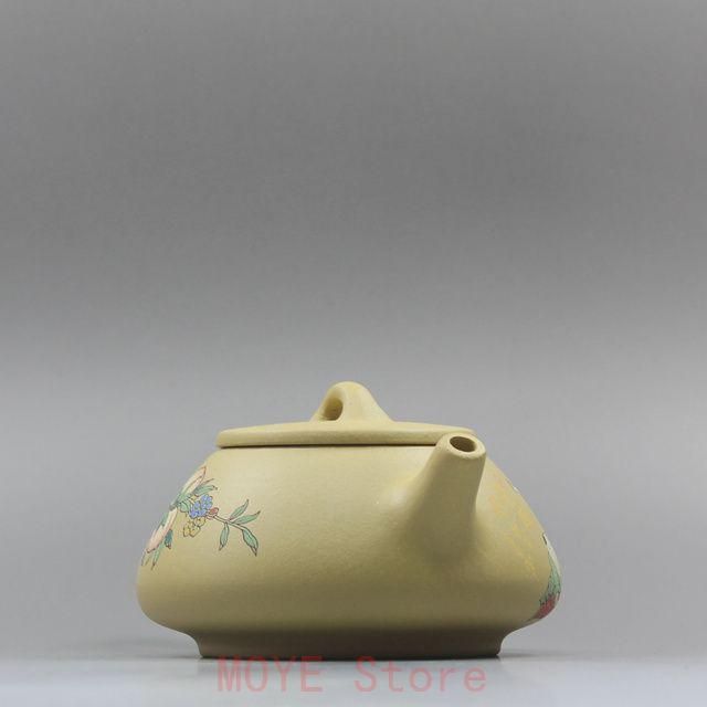 紫砂壷 泥絵景舟石瓢壺 急須 煎茶道具 オファー 工芸品 美術品 置物