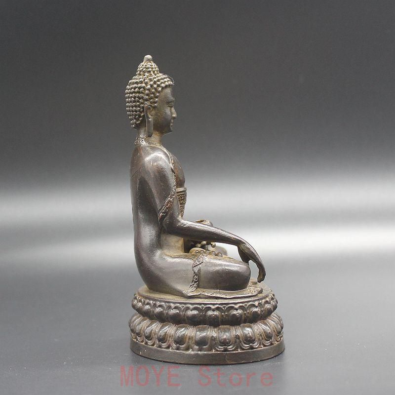 如来様仏像  仏教美術  仏像  銅製  工芸品 美術品 置物 仏教美術 仏像 釈摩尼如来仏像 置物gy1216 - メルカリ