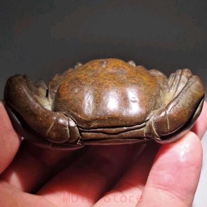 銅 細工 茶道具 香道具 蓋置 置物 カニ 銅製gy1216 - メルカリ