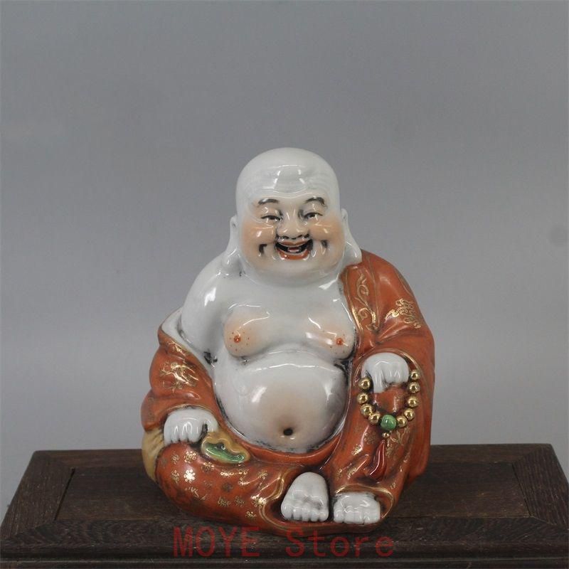 布袋羅漢蒔絵弥勒仏像 縁起物 装飾品 芸品美術品 置物gy1216 - メルカリ