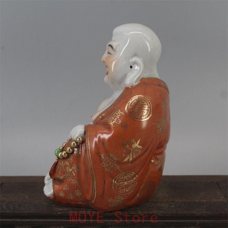 布袋羅漢蒔絵弥勒仏像 縁起物 装飾品 芸品美術品 置物gy1216 - メルカリ