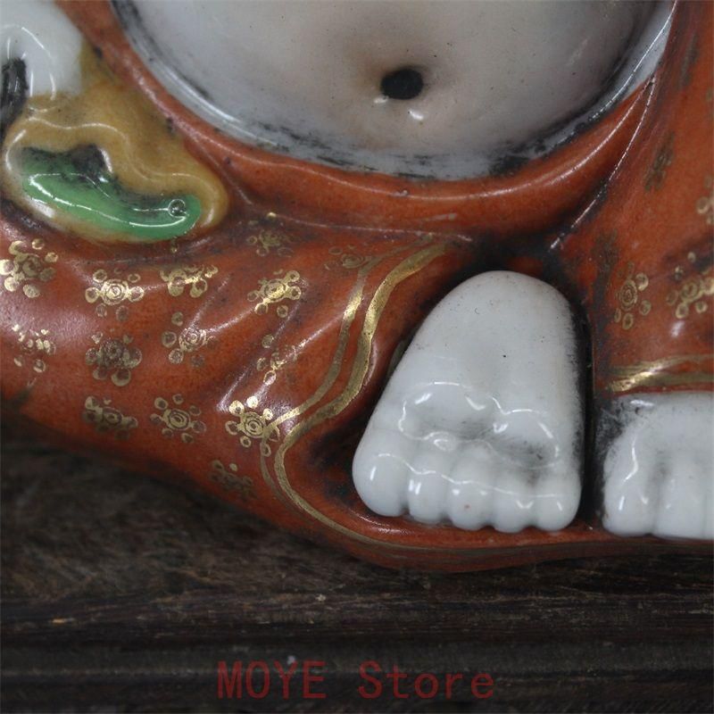 布袋羅漢蒔絵弥勒仏像 縁起物 装飾品 芸品美術品 置物gy1216 - メルカリ