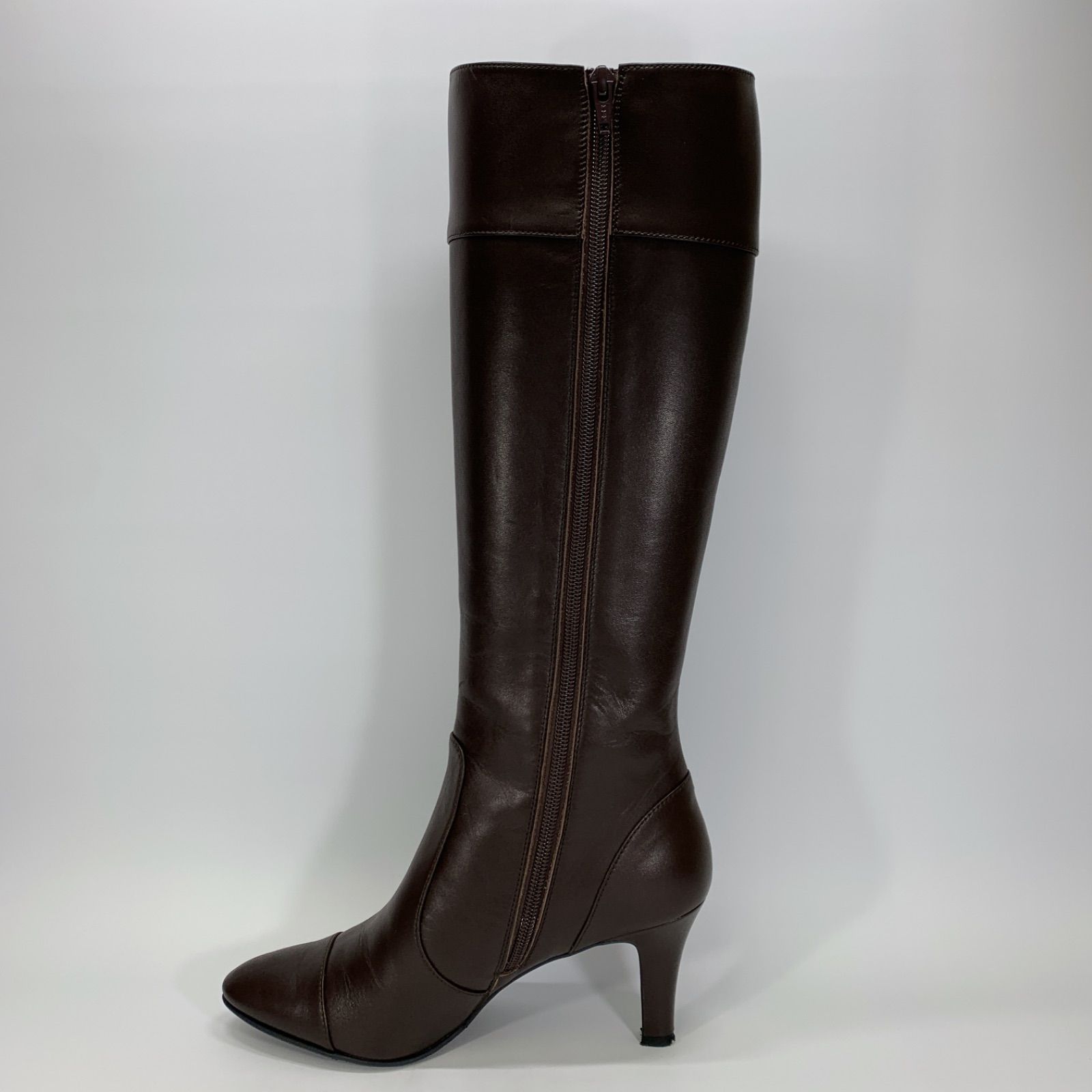 サイドジップ ヒール