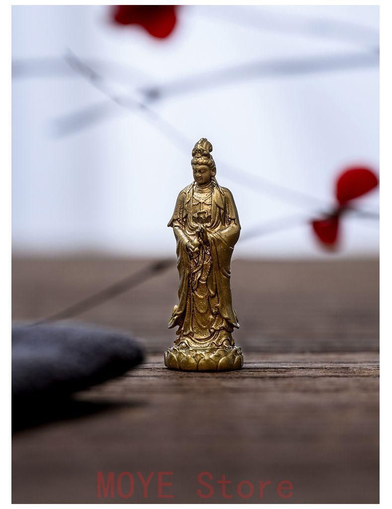 仏教美術 仏像 西方三聖仏像 家内 供養 銅 工芸品 置物 仏教美術 仏像 西方三聖仏像 家内 供養 銅 工芸品 置物 新作 西方三