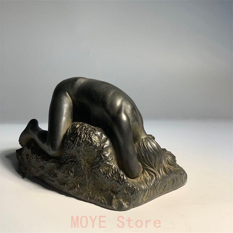 石像 彫刻 書道具 文房具 置物gy 1216