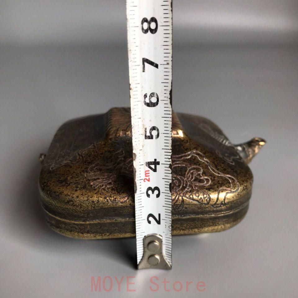 書道 水滴 真鍮 書道具 文房具 工芸品 美術品 置物gy1216 - メルカリ