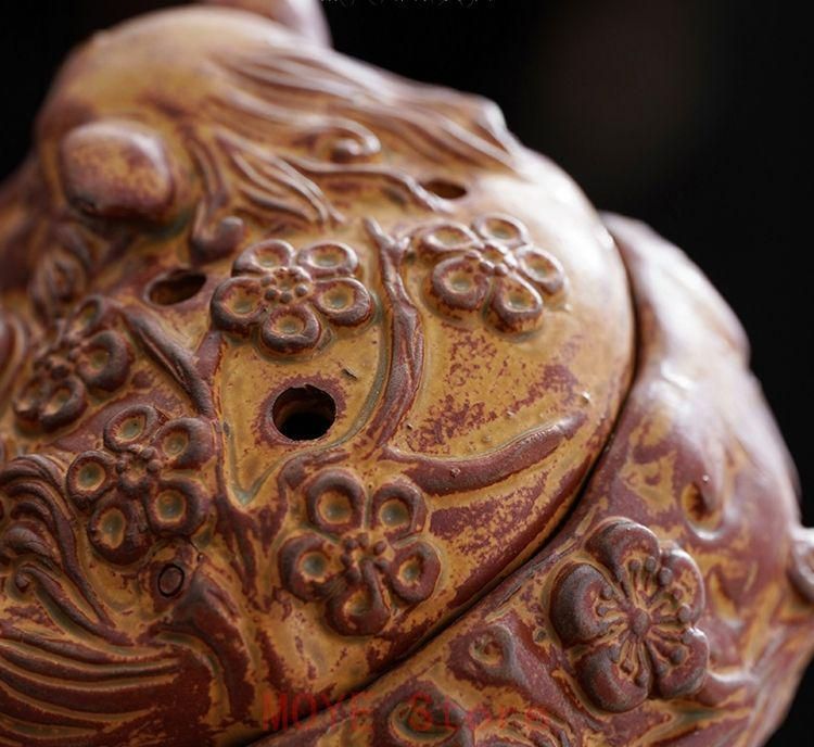 九尾キツネの 香炉 陶磁器 装飾品 現芸品 美術品 置物gy1216 - メルカリ