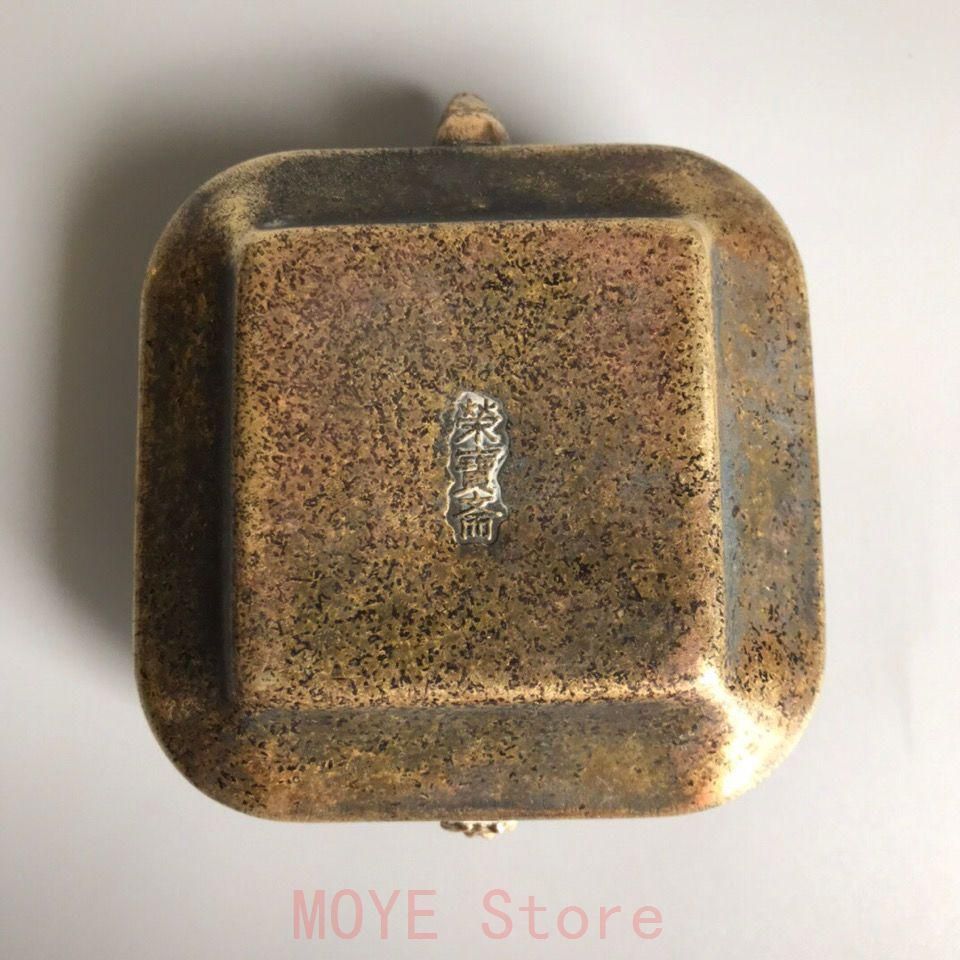 書道 水滴 真鍮 書道具 文房具 工芸品 美術品 置物gy1216 - メルカリ