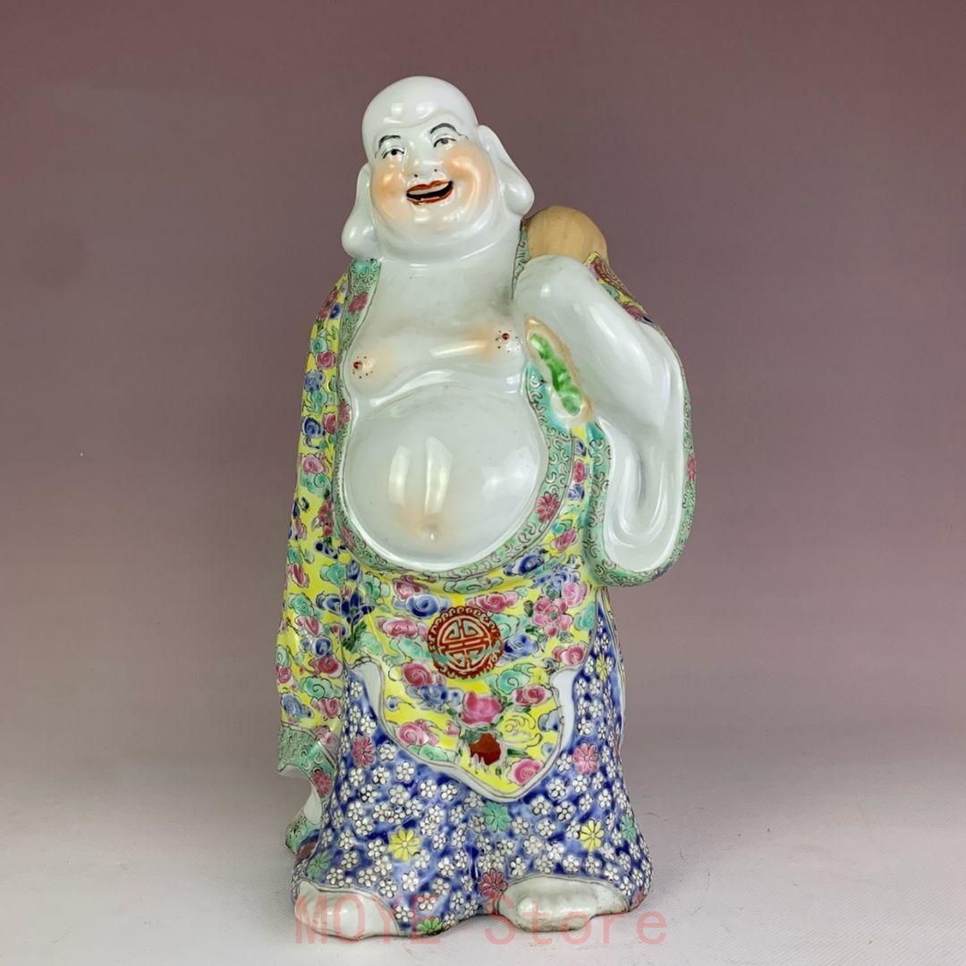 布袋さん彫像  陶磁器 装飾品 現代工芸品 美術品 置物 布袋さん彫像 陶磁器 装飾品 現代工芸品 美術品 置物gy1216 - メルカリ