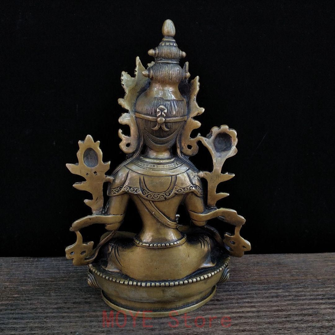 仏教美術 観音様仏像 銅製 仏教美術 観音様仏像 銅製