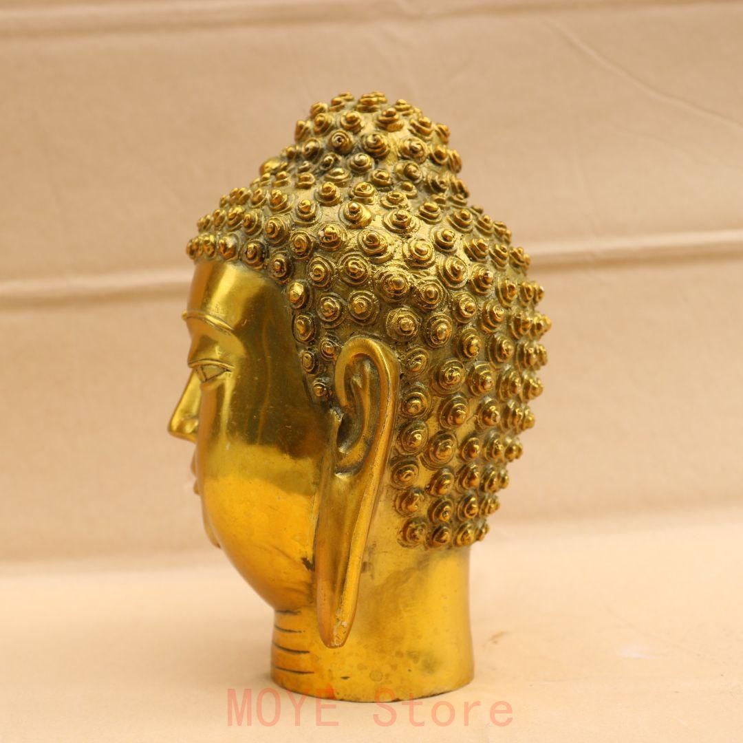 仏光が如来仏頭