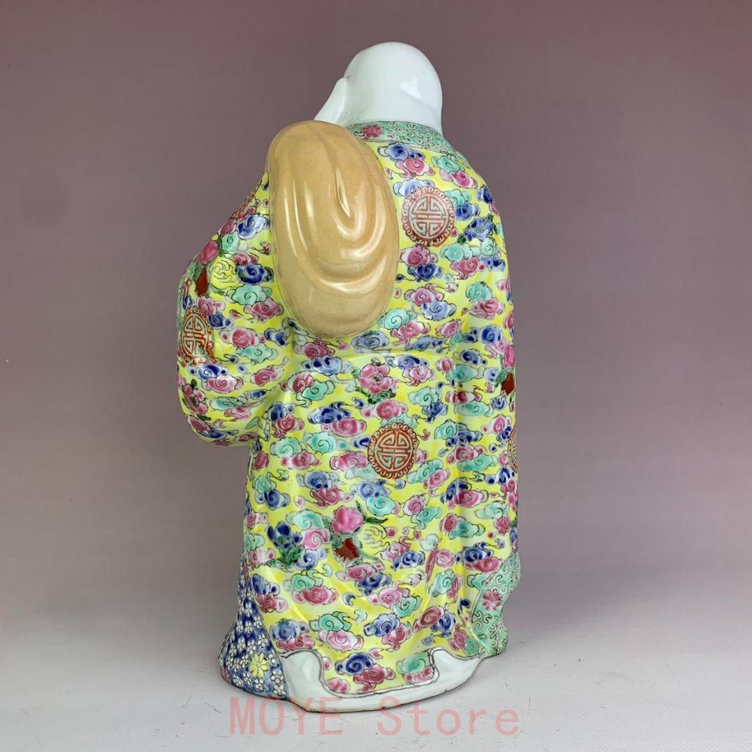 布袋さん彫像 陶磁器 装飾品 現代工芸品 美術品 置物gy1216 - メルカリ