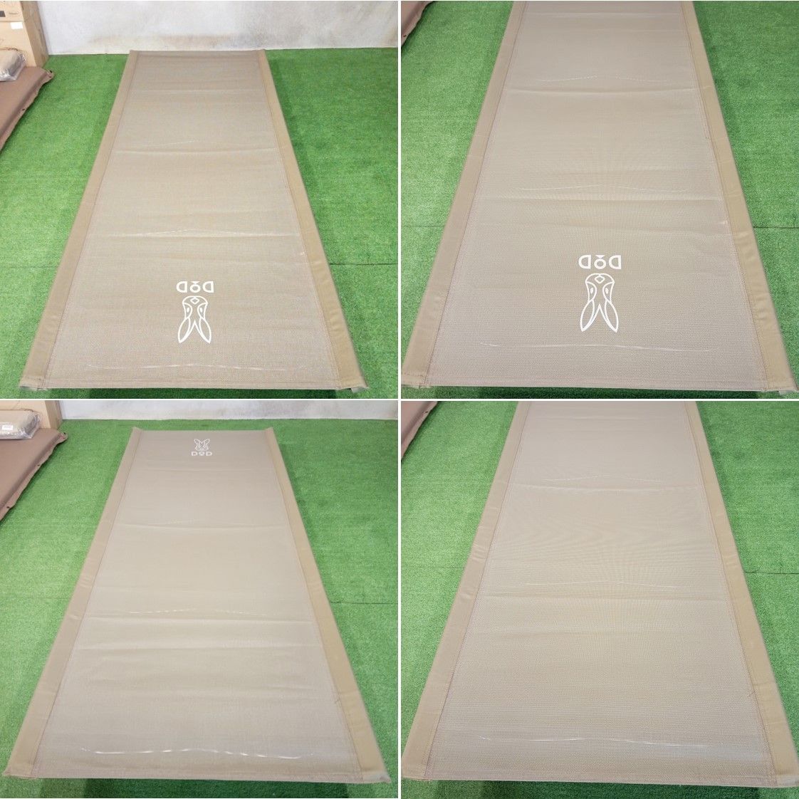 ◇DOD(ディーオーディー) ウルトラクールキャンピングベッド(カーキ