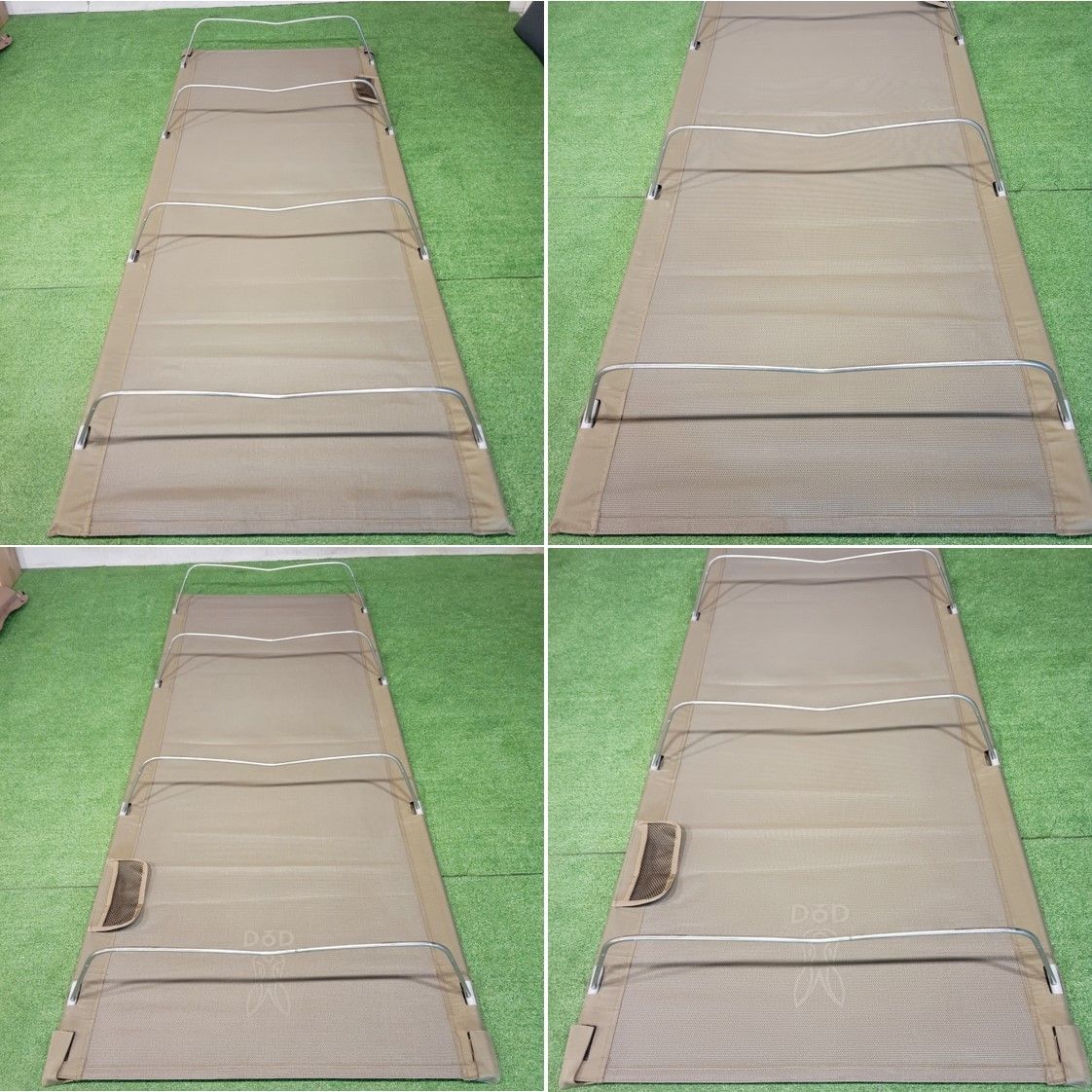 ◇DOD(ディーオーディー) ウルトラクールキャンピングベッド(カーキ