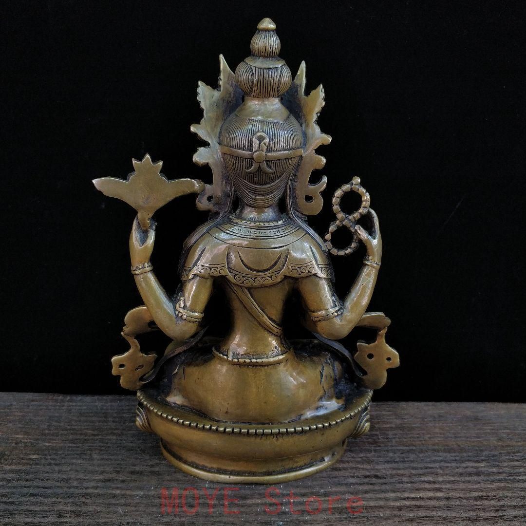 観音様仏像・仏像・風水鎮宅・置物gy1216 - メルカリ