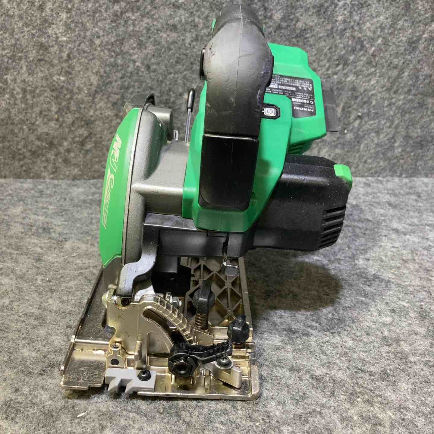 ハイコーキ HIKOKI 旧 日立工機 コードレス丸のこ C 3605 DB SK NN