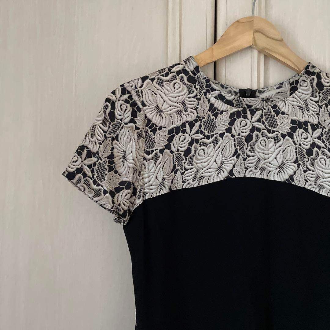 17 Stella McCartney ステラマッカートニー ワンピース レース お呼ばれ デート オフィスカジュアル 食事会 お出かけ 上品