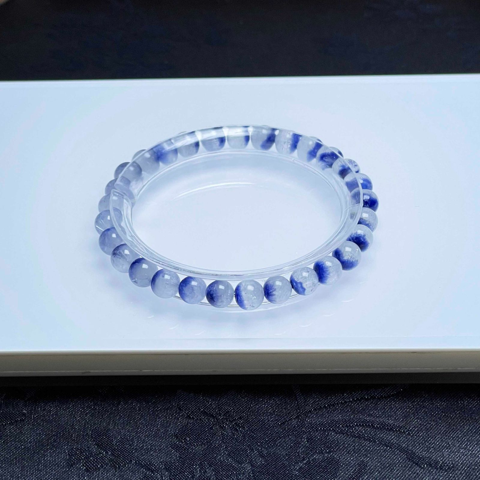 極上美品☆【80Aデュモルチェライトインクォーツ】☆パワーストーン