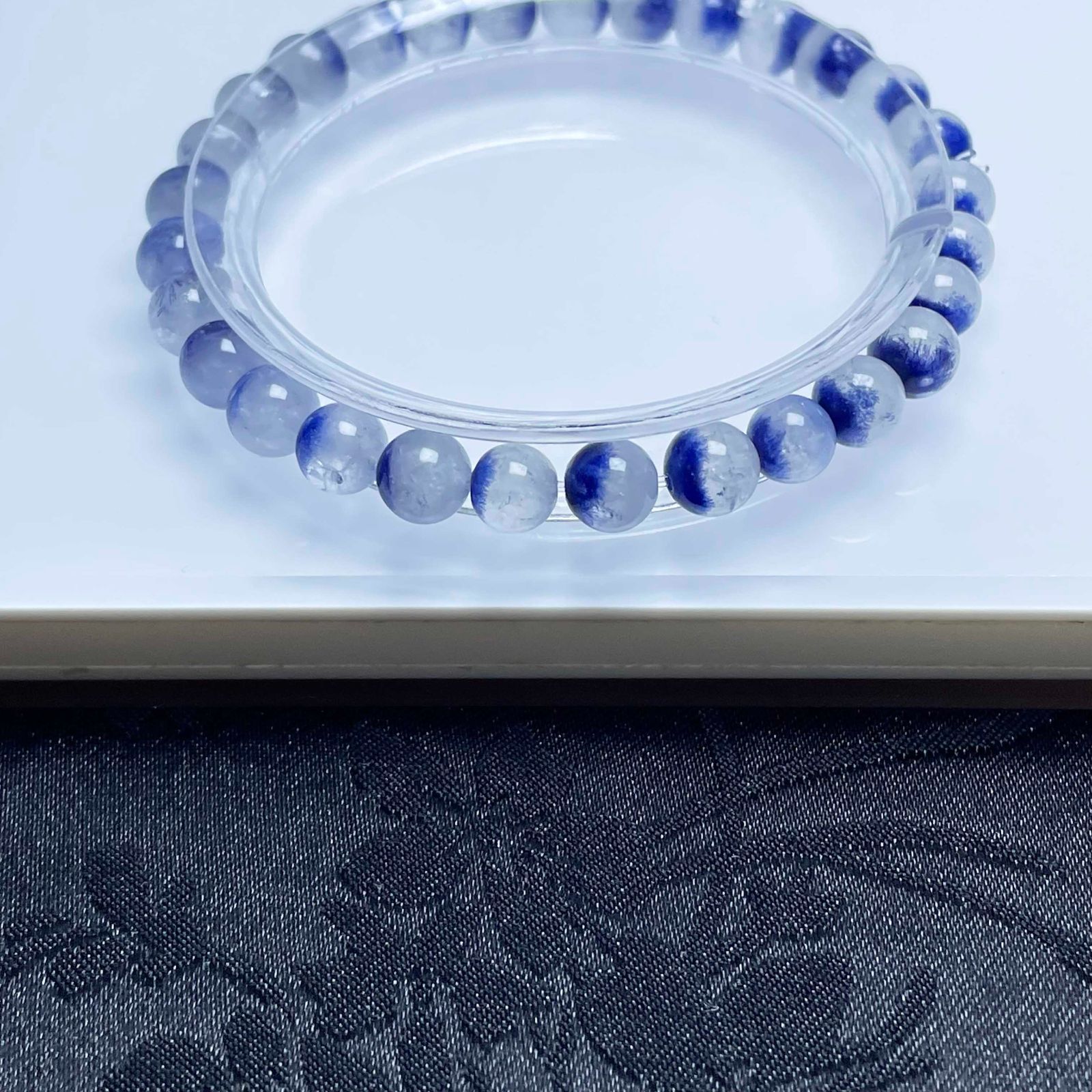 極上美品☆【80Aデュモルチェライトインクォーツ】☆パワーストーン