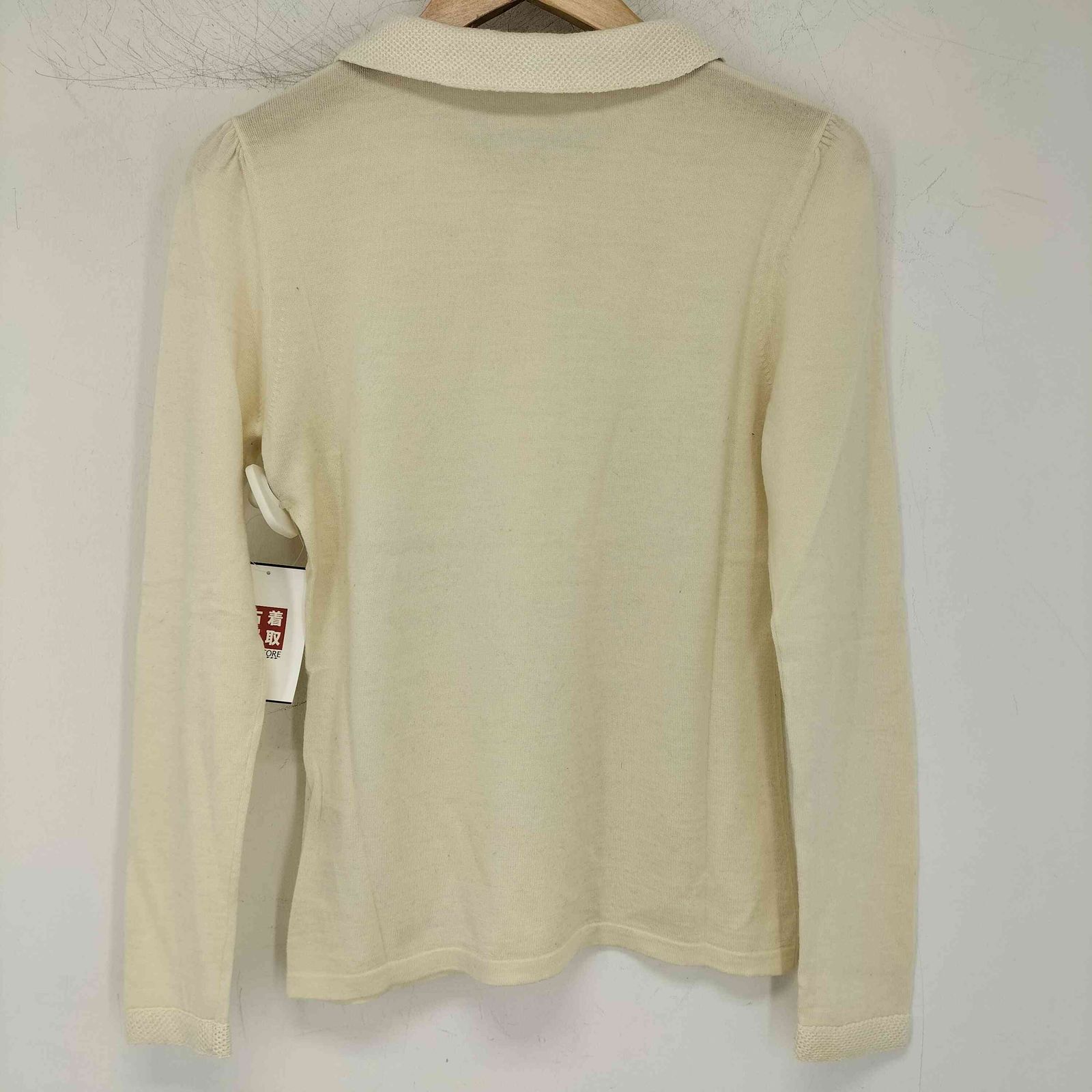 バーバリーロンドン BURBERRY LONDON カシミヤ混 ウール L/Sニット