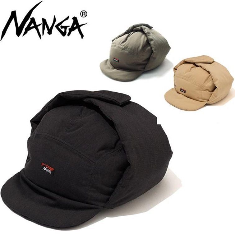 NANGA ナンガ ダウン イヤーフラップキャップ 難燃ヒノックリップストップ