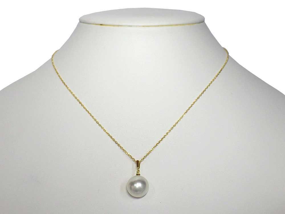 ミキモト MIKIOTO K 18 南洋パール11.9 mm ネックレス