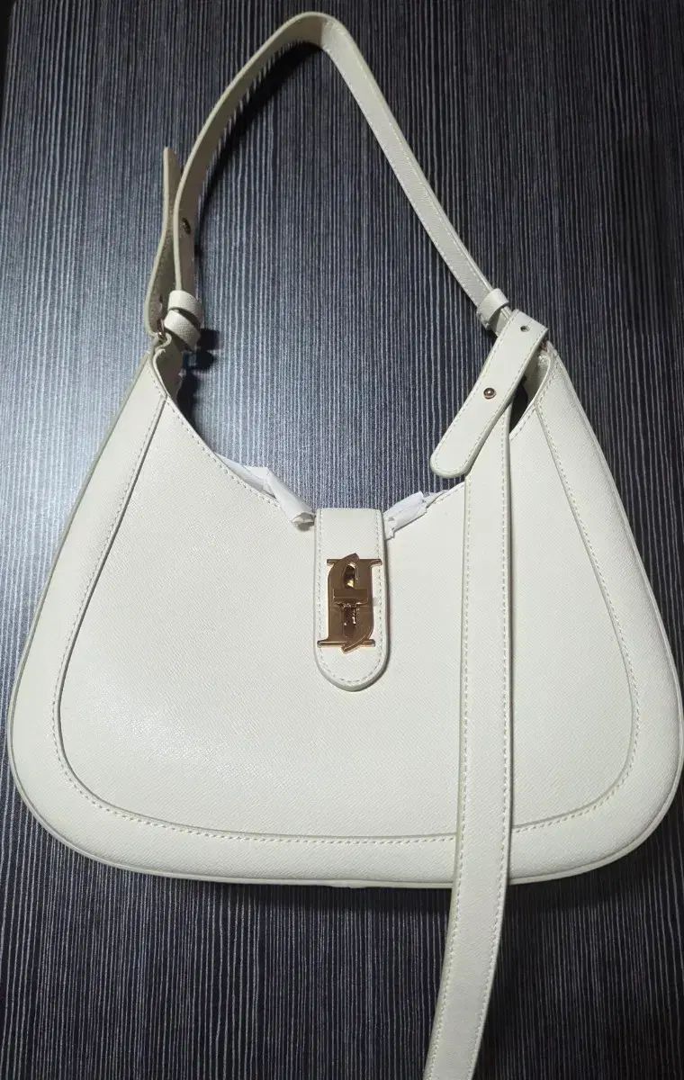 J.ESTINA ジェイエスティナ HOBO BAG 白