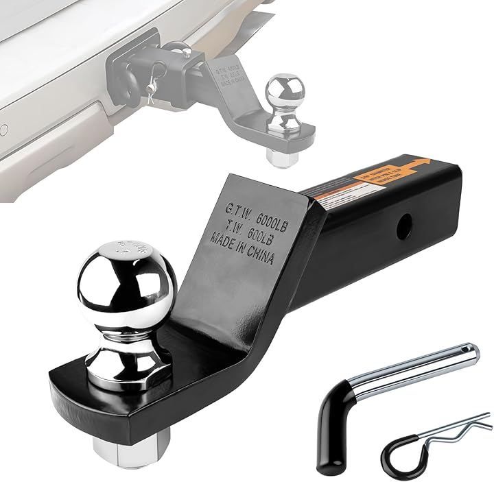 ヒッチレシーバー ボールマウント付き Amazon.co.jp: aleawol ヒッチレシーバー ボール 2インチレシーバー