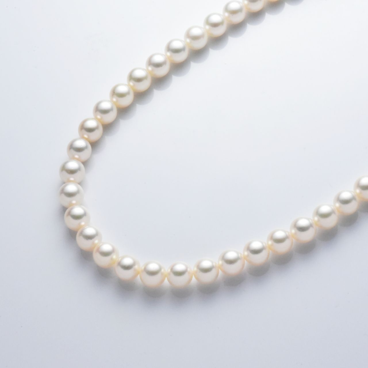 あこや真珠6 5 7 mmネックレス プリンセスサイズ