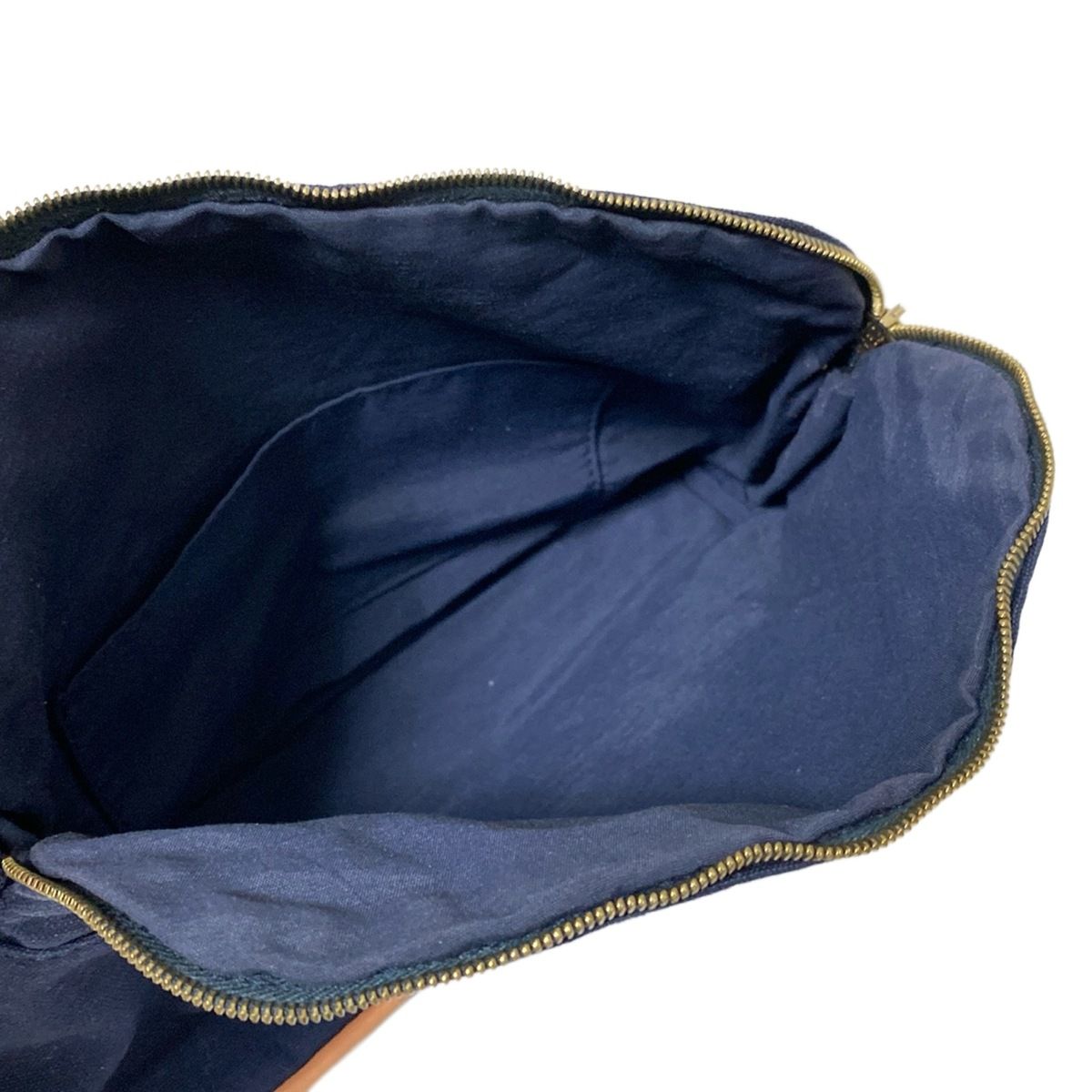 HERMES(エルメス) ポーチ ボリードポーチ25 ダークネイビー レザー