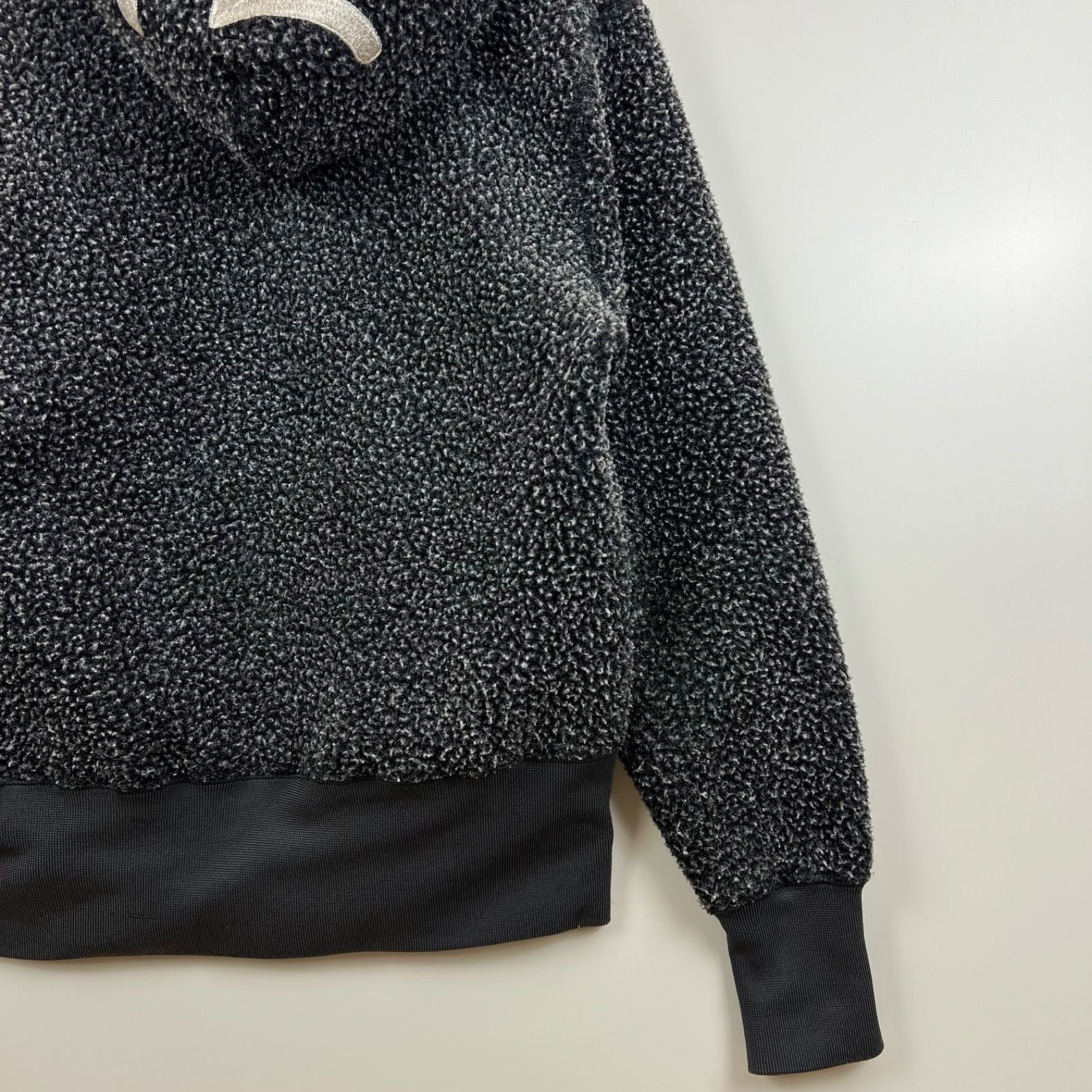 YAMANE EVISU JAPAN archive durian BOA fleece zip hoodie 38 M 
