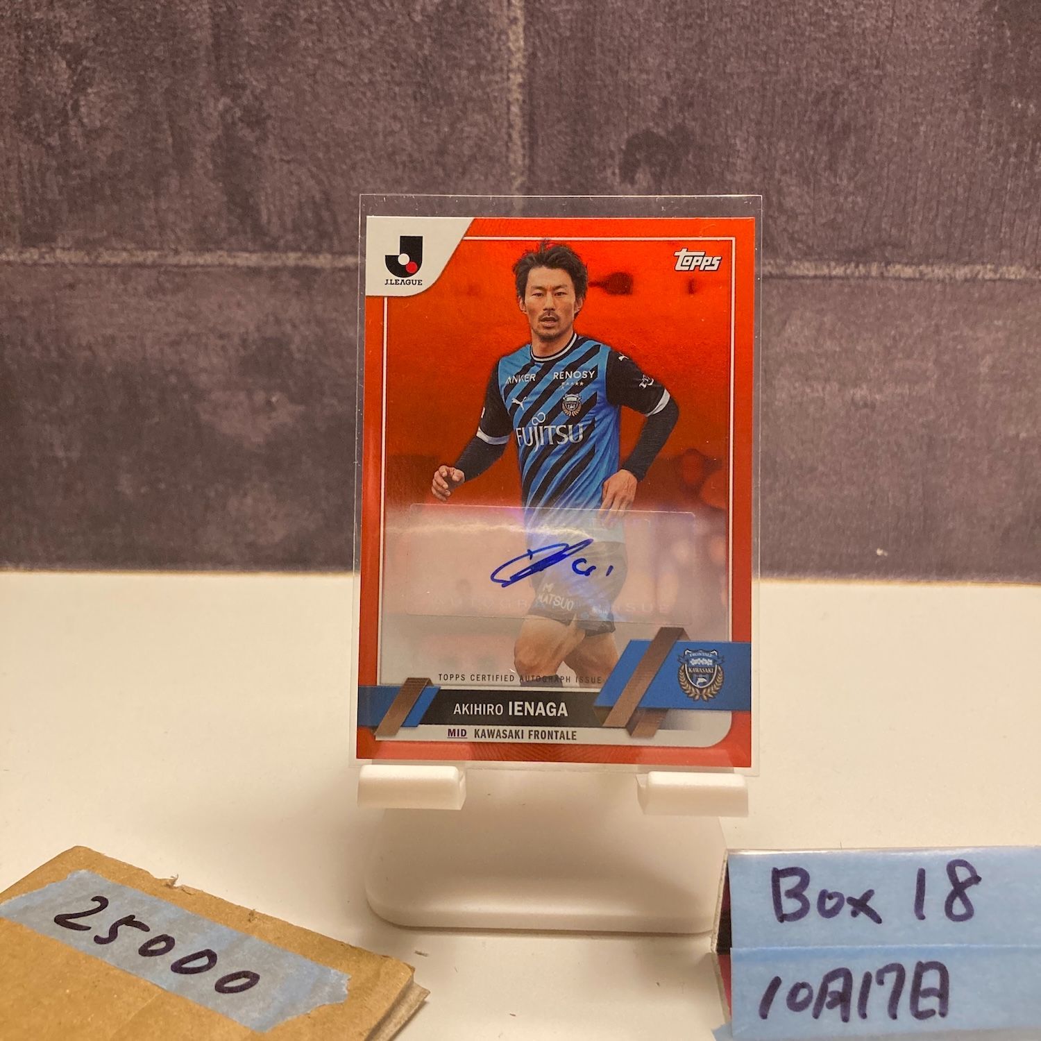 2023 Topps Jリーグ 家長昭博 Akihiro Ienaga 2/5 直筆サインカード