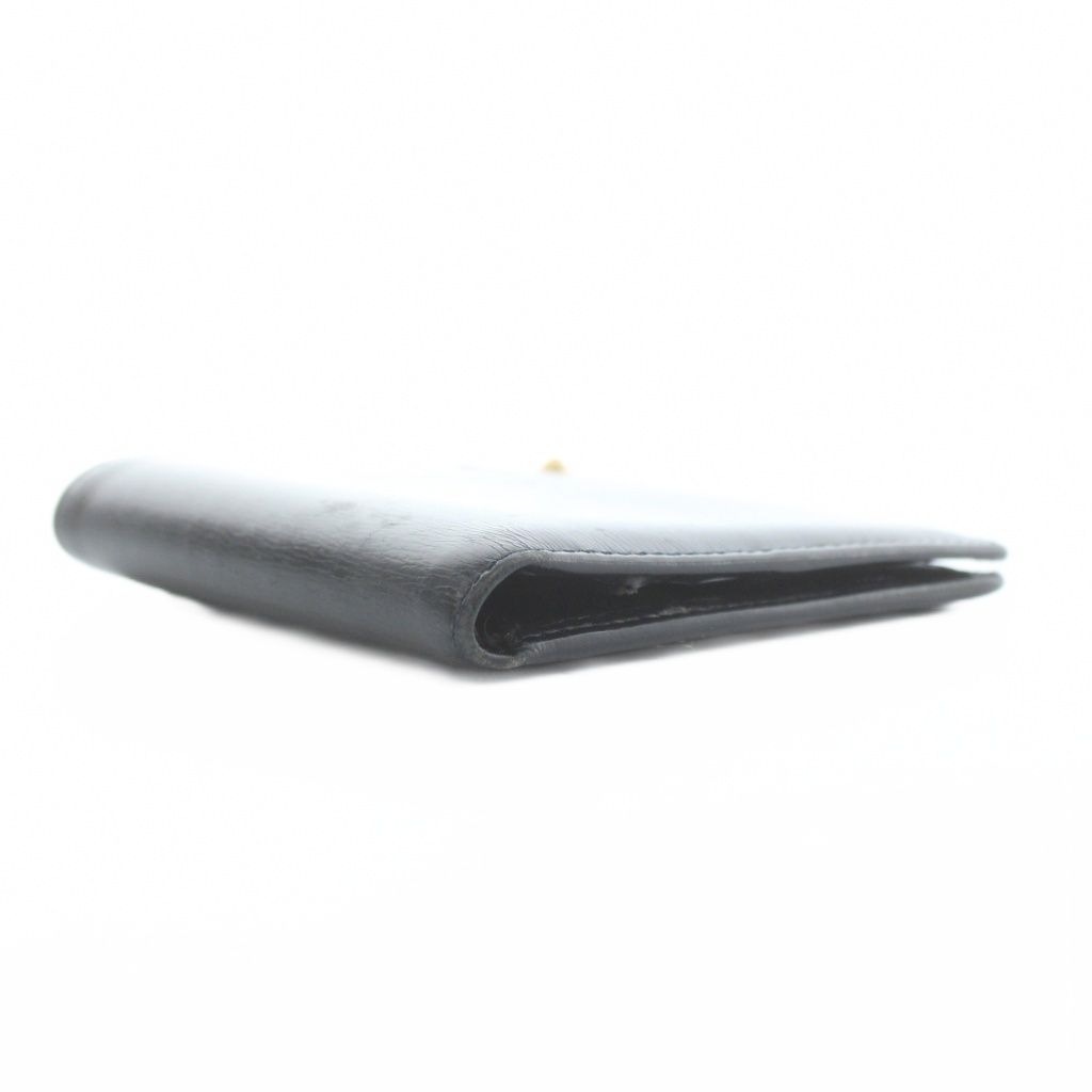 カルティエ Cartier サファイアライン 財布 二つ折り レザー ゴールド