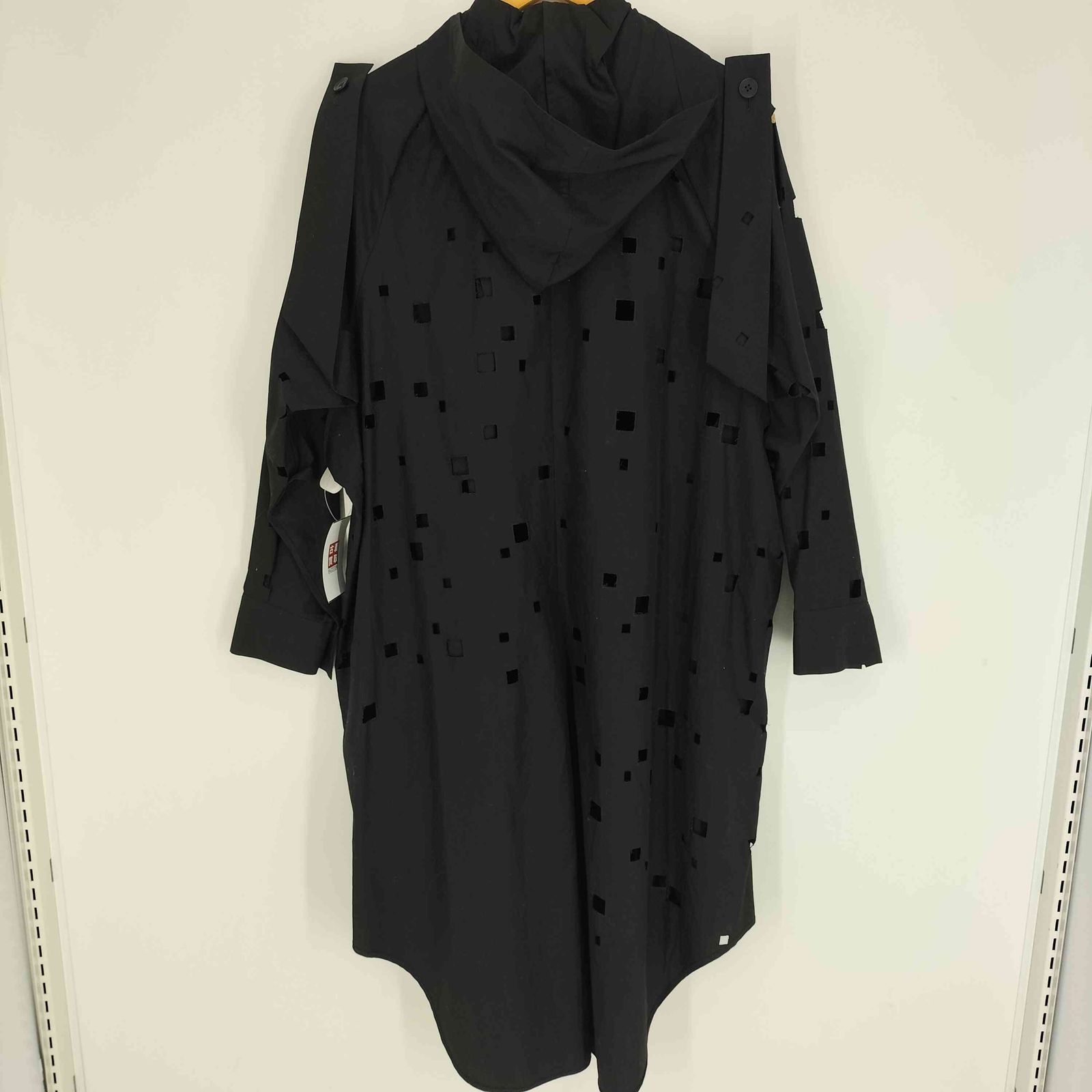 ヨウジヤマモト Yohji Yamamoto collections 25 SS BROAD SQUARE LACE DRESSES ブロード スクエア レース ドレス レディース JPN 1