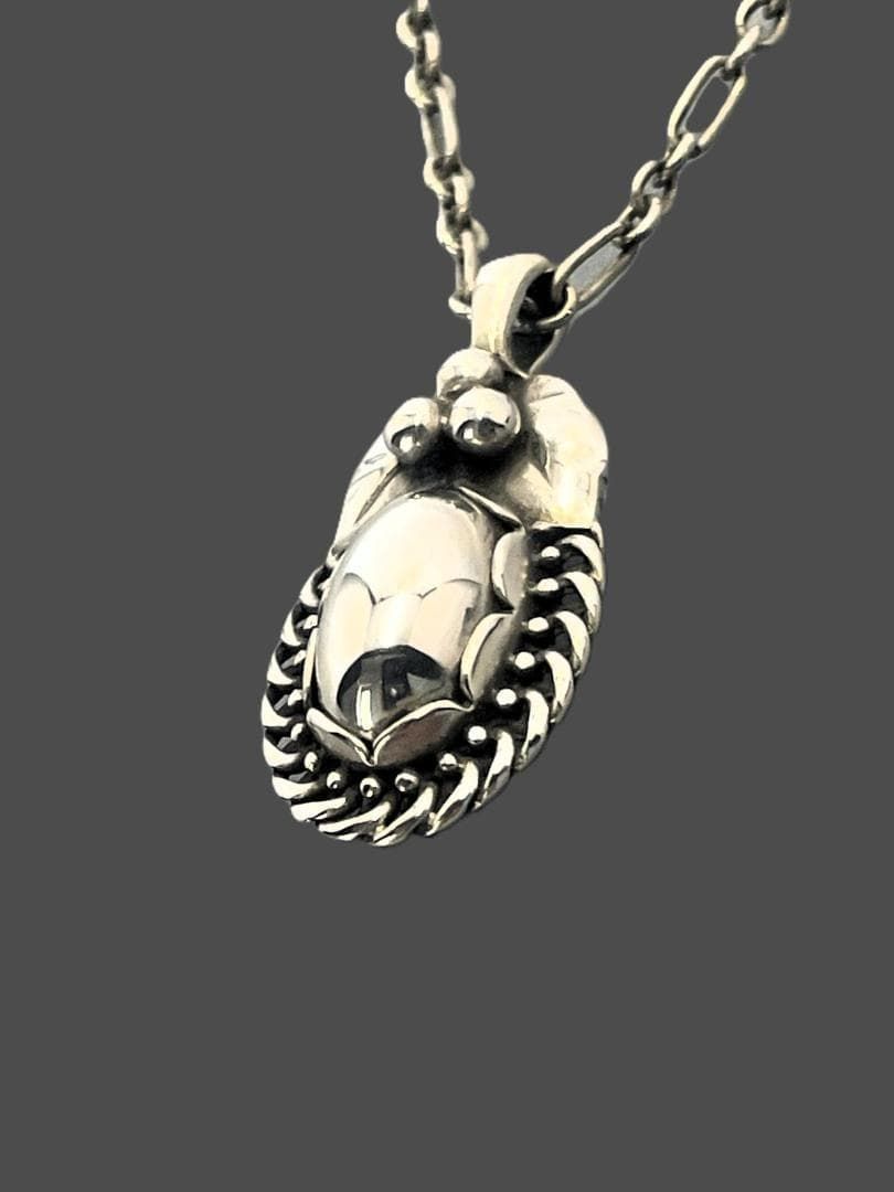 ジョージ ジェンセン イヤーペンダント ネックレス 1992 シルバー 925