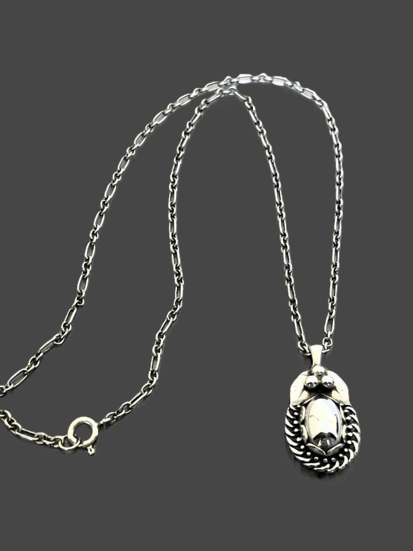 ジョージ ジェンセン イヤーペンダント ネックレス #1992 シルバー 925