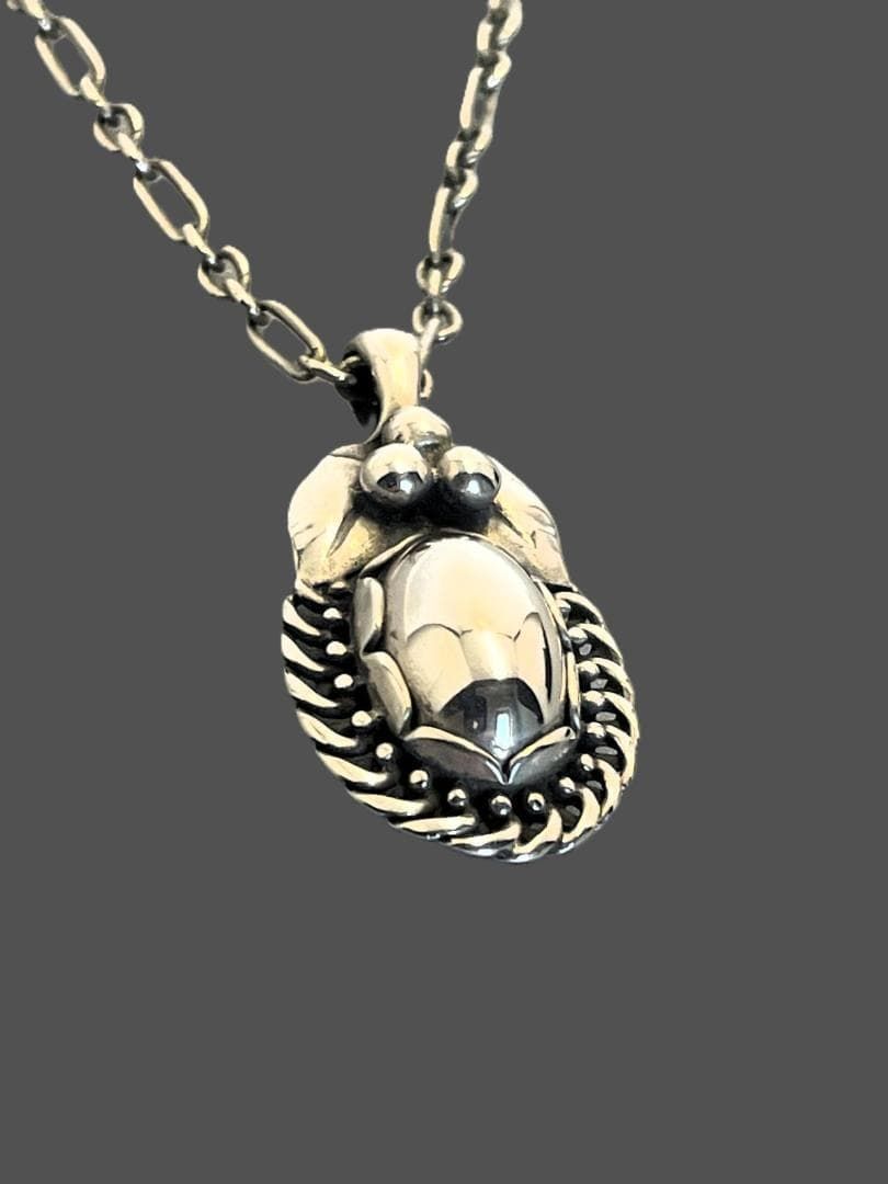 ジョージ ジェンセン 高品質 イヤーペンダント ネックレス #1992