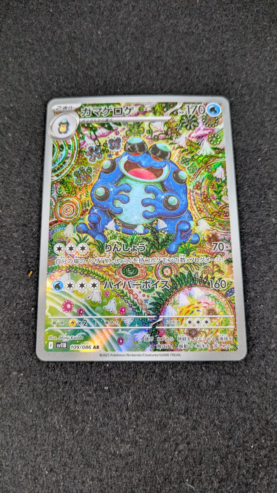 大野56-1-1215】ガマゲロゲ ar - メルカリ