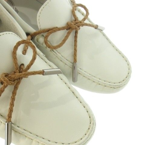 トッズ TOD'S ドライビングシューズ モカシン デッキシューズ レザー