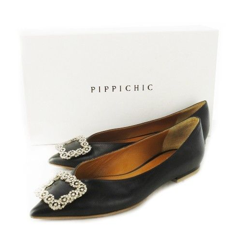 ピッピシック PIPPICHIC ANNA V JEWERLY パンプス フラットシューズ