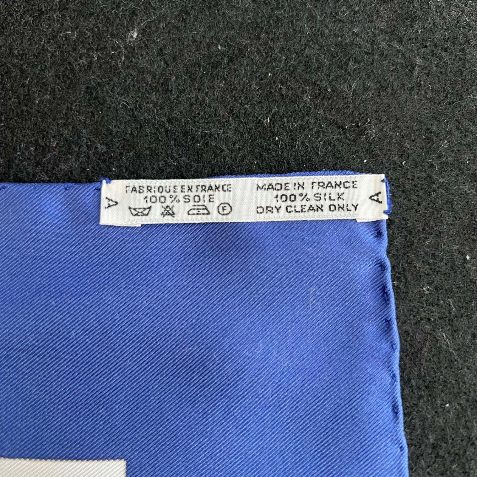  T HERMES エルメス カレ90 スカーフ エプロンドール 袋付 バンダナ スカーフ 小物