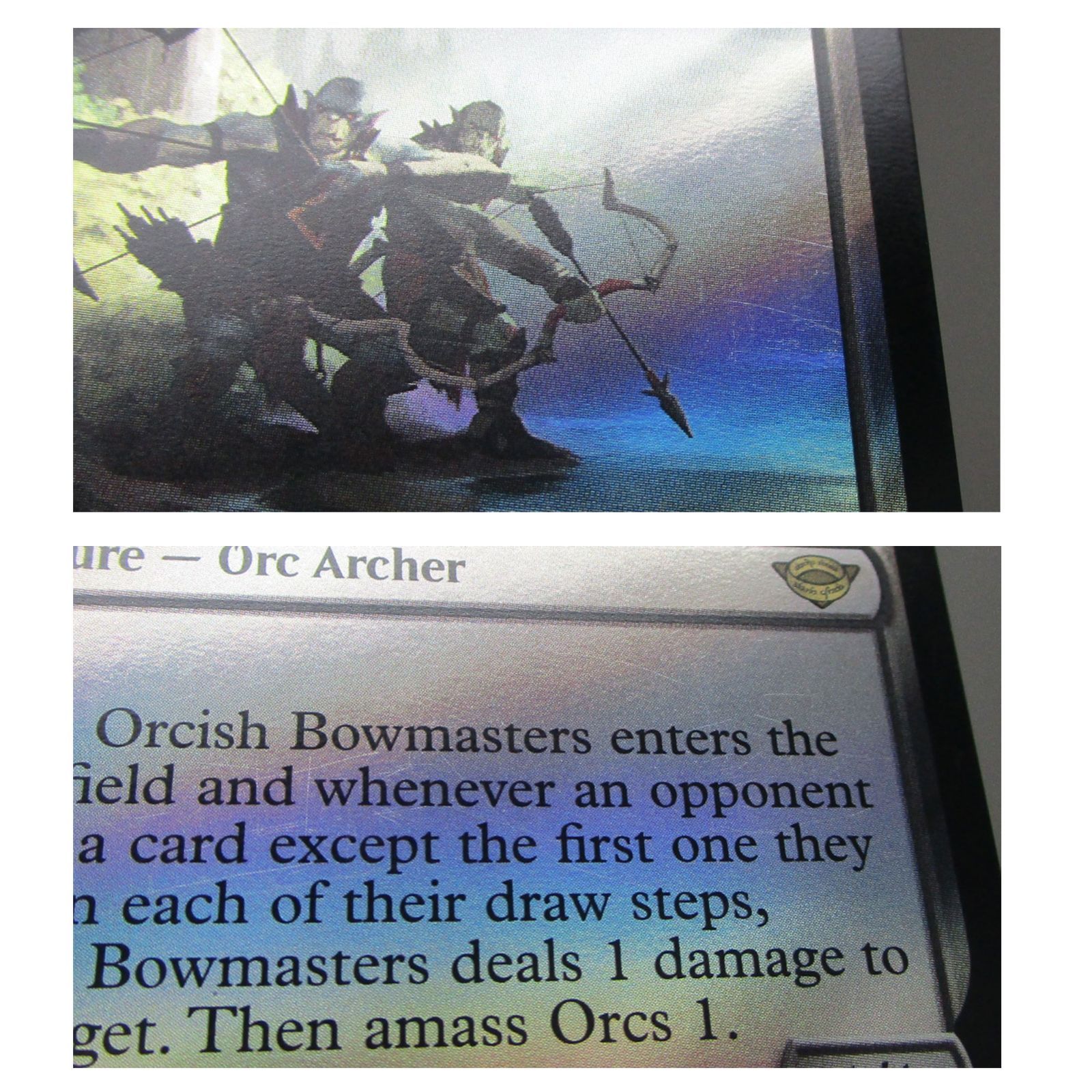 MTG オークの弓使い Orcish Bowmasters Foil 英語版 プレイ用 - メルカリ