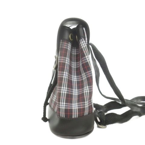 バーバリーズ Burberrys ミニリュックサック デイパック ノバチェック ロゴ グレー AH 9 GY 18