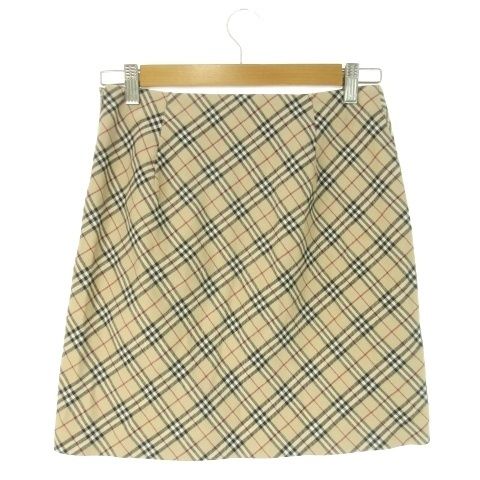 バーバリーブルーレーベル BURBERRY BLUE LABEL スカート 台形 ミニ