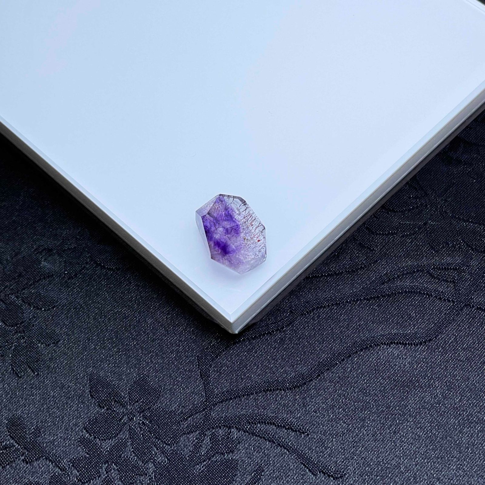 天然石 スーパーセブン パワーストーン 原石 17 14 6 9 5 mm ZZ 1841