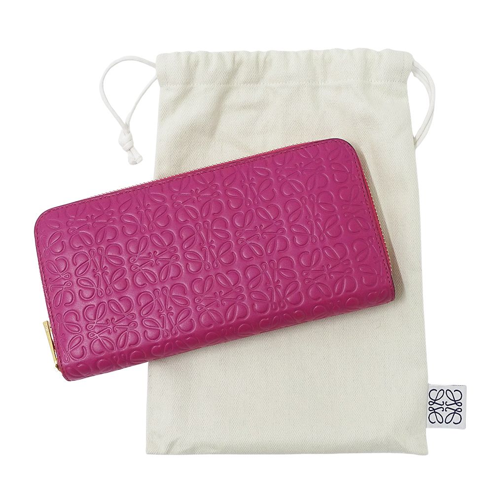 ロエベ LOEWE 財布 レディース ブランド 長財布 リピート レザー