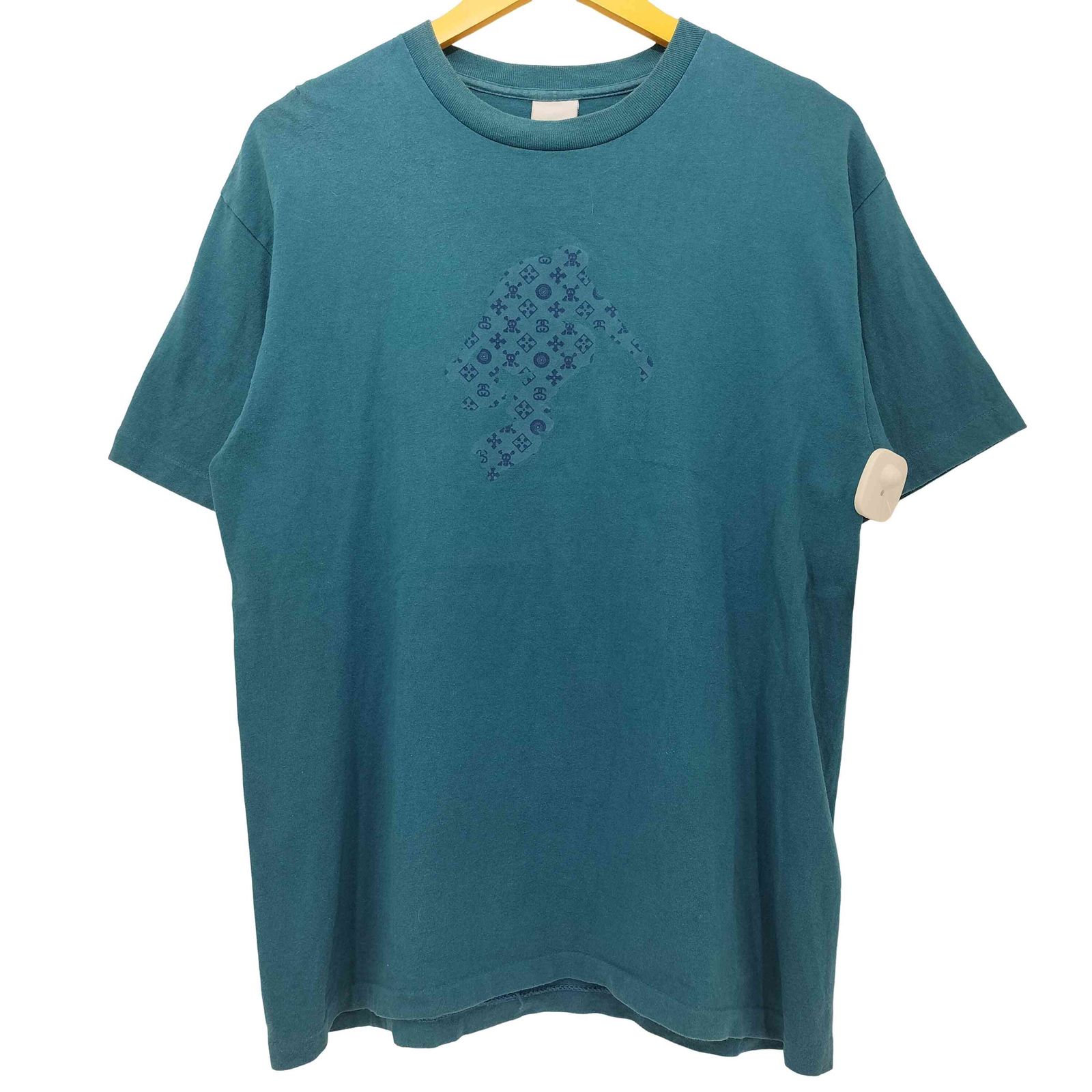 Stussy(ステューシー) 90-2000s USA monogram skate man tee メンズ  L【中古】【ブランド古着バズストア】 ステューシー Stussy 90-2000s USA monogram skate man tee メンズ L