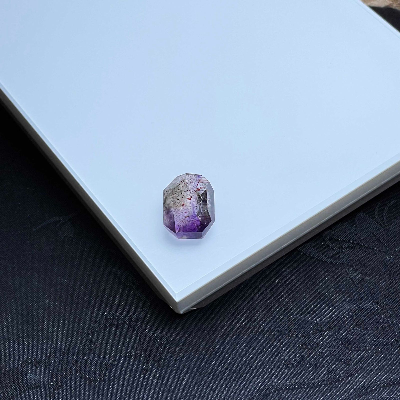 天然石☆【スーパーセブン】☆パワーストーン 天然石 原石 16.9*12.5