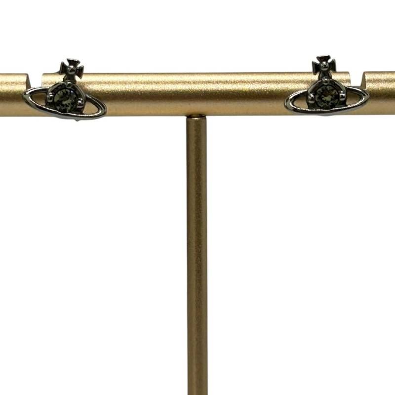 ヴィヴィアンピアス土星モチーフ ピアス(両耳用) NANO SOLITAIRE EARRINGS（ピアス（両耳用））｜Vivienne Westwood